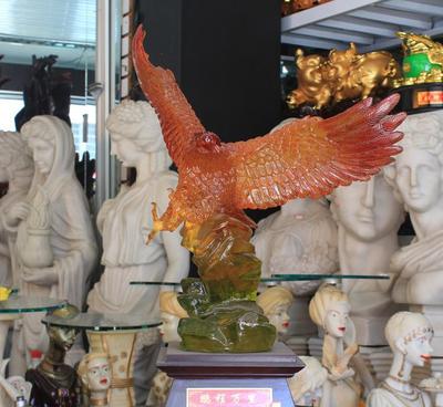 鵬程萬里，雄鷹展翅——老鷹工藝品創意擺件 大氣寓意，匠心之禮